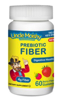 Uncle Moishy Prebiotic Fiber Vitamins 60 Count