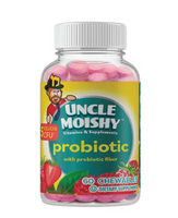 Uncle Moishy Probiotic Chewable Tablets 60 Count
