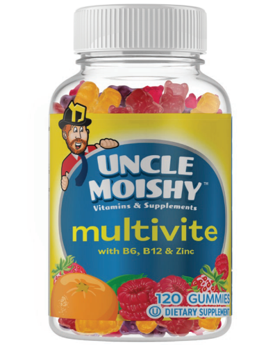 Uncle Moishy Multi Vitamin 120 Count