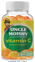 Uncle Moishy Vitamin C jelly 120 count
