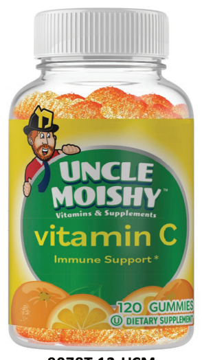 Uncle Moishy Vitamin C jelly 120 count