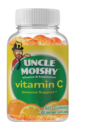Uncle Moishy Vitamin C jelly 60 Count
