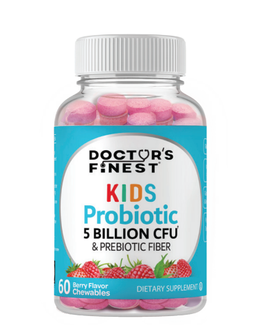 Doctors Finest Kids Probiotic Chewable 120 Count
