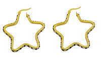Wholesale YUUUUUUGE Star Hoop Earrings