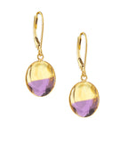 Wholesale Gold Filled Bezel Earrings (13x16)