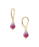 14/20 Gold Filled Shamballa Gradient Teardrop Earring By Minigems