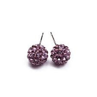 Wholesale Sterling Silver Shamballa Studs 6mm