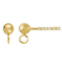 Wholesale 14k Gold Screwback Earrings