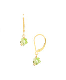 Swarovski Crystal Flower Earrings on 14/20 Gold Filled Leverback Posts by Minigems