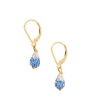 14/20 Gold Filled Shamballa Gradient Teardrop Earring By Minigems